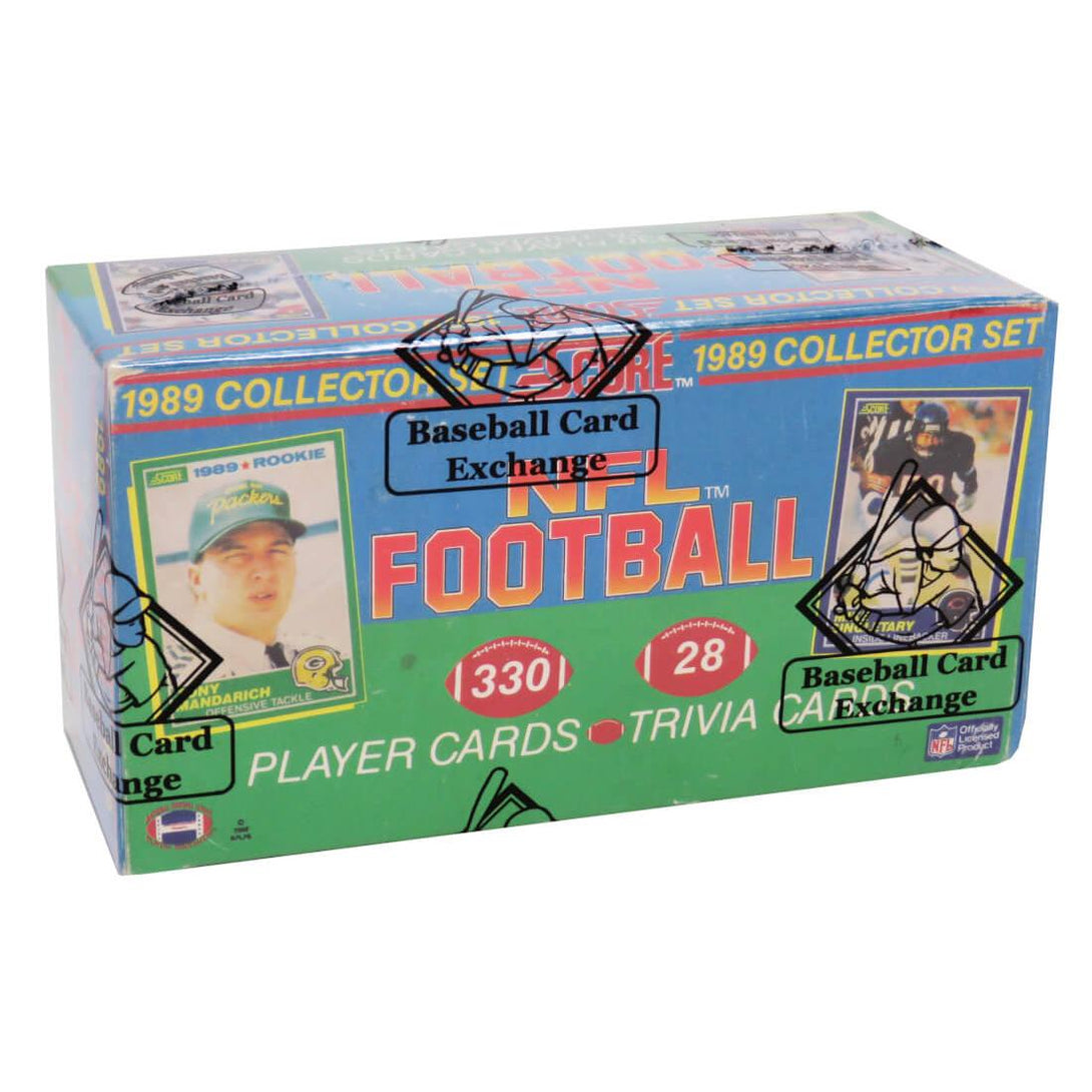 Schwartz Sports 1989 Score Football Factory Set BBCE Wrapped (Sanders, Aikman, Deion RC)BX389SSE2
