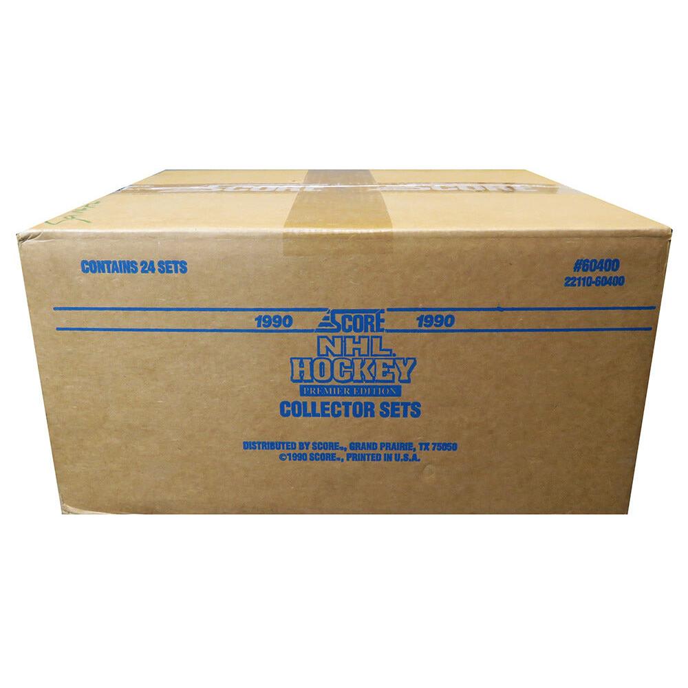 Schwartz Sports 1990 Score Hockey Factory Sealed Set Case (24 Sets In Case) (Jagr/Brodeur/Lindros RC's)BX4C90FSA