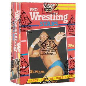Schwartz Sports 1985 WWF Pro Wrestling Stars Topps Wax Box - BBCE Wrapped - 36 Pack Box (w/Price Tags) (A)BX585TWE1  