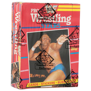 Schwartz Sports 1985 WWF Pro Wrestling Stars Topps Wax Box - BBCE Wrapped - 36 Pack Box (B)BX585TWE2