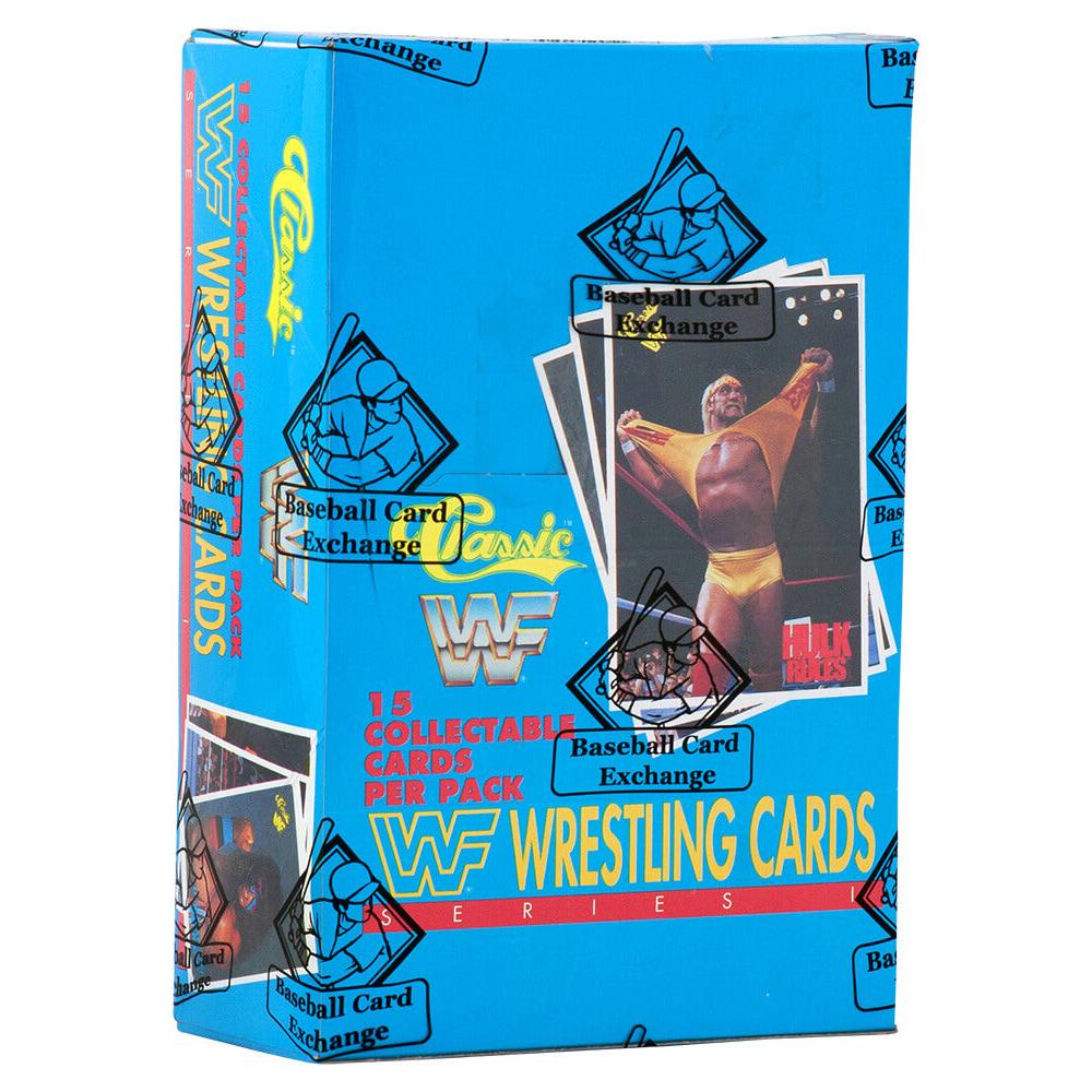 Schwartz Sports 1990 Classic WWF Wrestling Series 1 Wax Box - (BBCE / FASC) - 36 Pack BoxBX590CWE1
