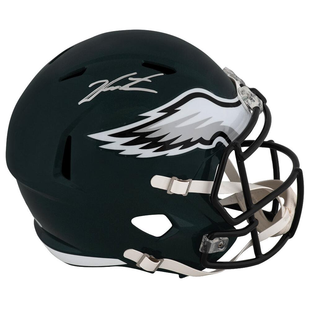 Schwartz Sports Jalen Carter Signed Philadelphia Eagles Riddell Full Size Speed Replica Helmet - (JSA)CARREP360