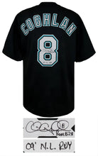 Schwartz Sports Chris Coghlan Signed Black Custom Baseball Jersey w/2009 NL ROY COGJRY100