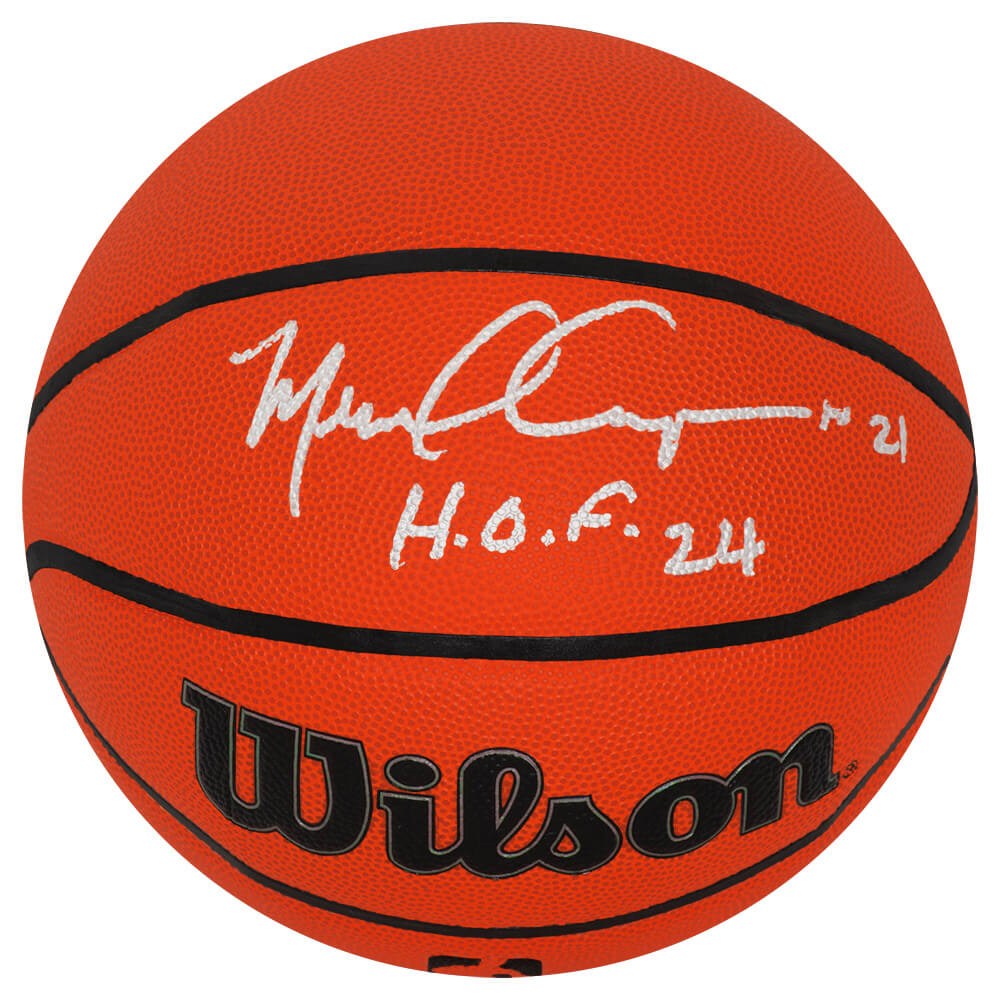 Schwartz Sports Michael Cooper Signed Wilson Indoor/Outdoor NBA Basketball w/HOF'24 COOBSK206