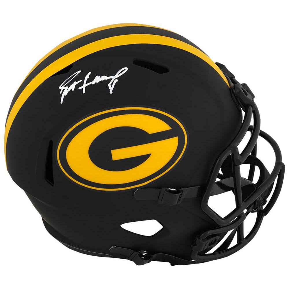 Schwartz Sports Brett Favre Signed Packers ECLIPSE Riddell Full Size Speed Replica Helmet (Favre Holo)FAVREP316