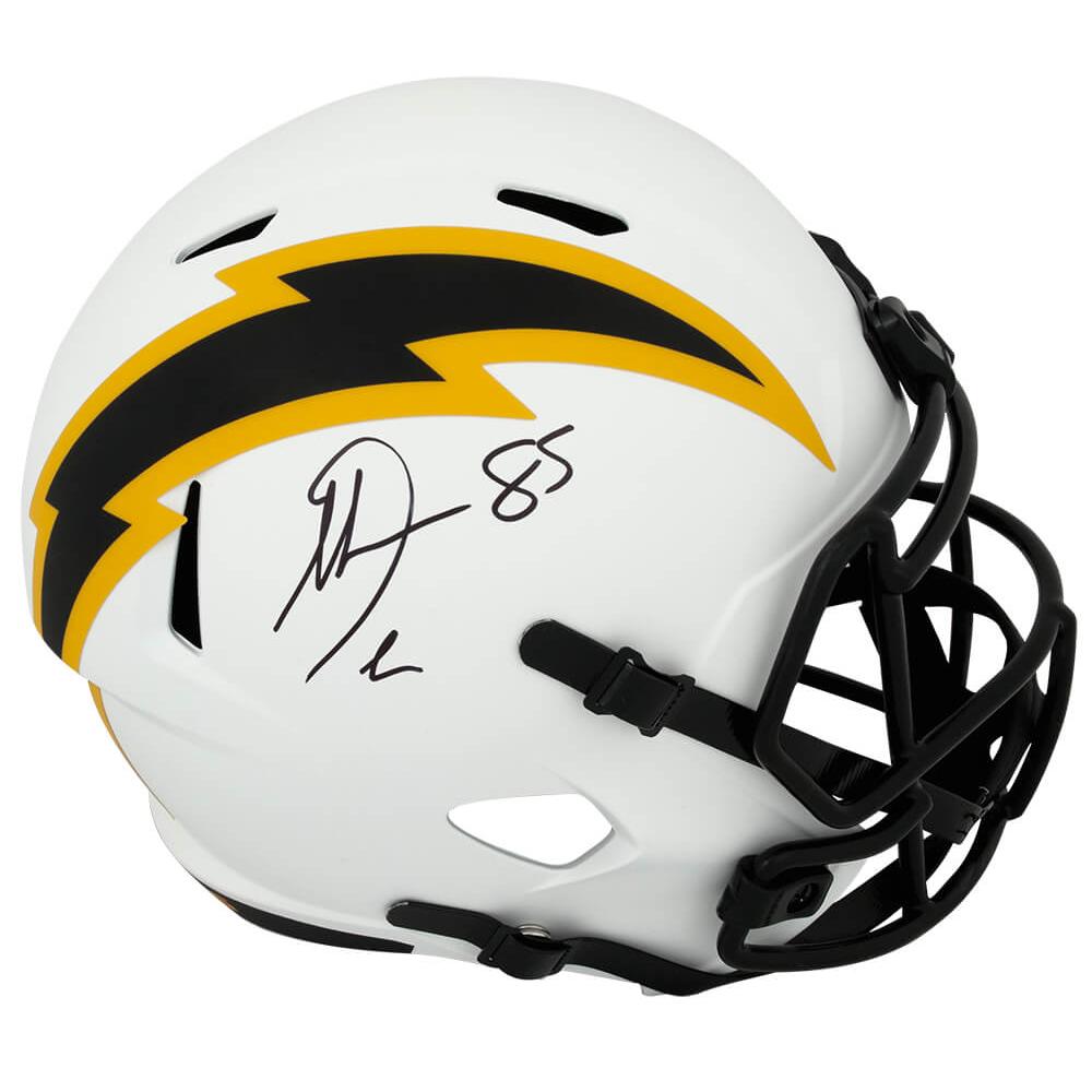 Schwartz Sports Antonio Gates Signed Chargers Lunar Eclipse Riddell Full Size Speed Replica HelmetGATREP303