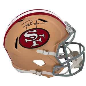 Schwartz Sports Frank Gore Signed San Francisco 49ers Riddell Full Size Speed Replica HelmetGORREP306