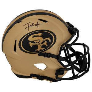 Schwartz Sports Frank Gore Signed San Francisco 49ers RAVE Riddell Full Size Speed Replica HelmetGORREP309