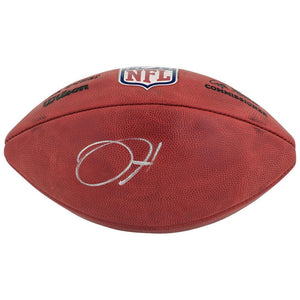 Schwartz Sports Jalen Hurts Signed Wilson Duke Official NFL Game Football (Beckett)HURFTB311