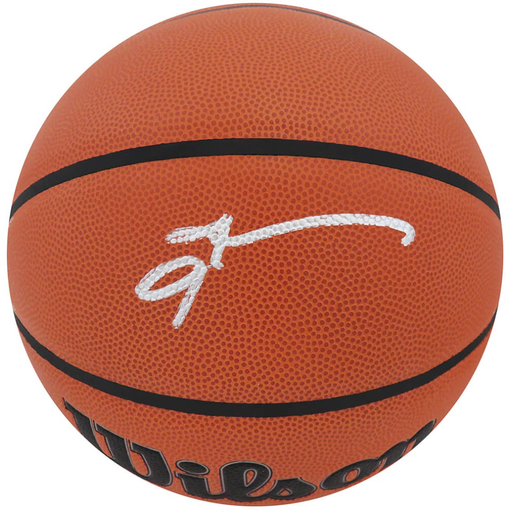 Schwartz Sports Allen Iverson Signed Wilson NBA Indoor/Outdoor Basketball IVEBSK206