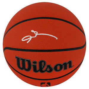 Schwartz Sports Allen Iverson Signed Wilson NBA Indoor/Outdoor Basketball - (Beckett)IVEBSK207