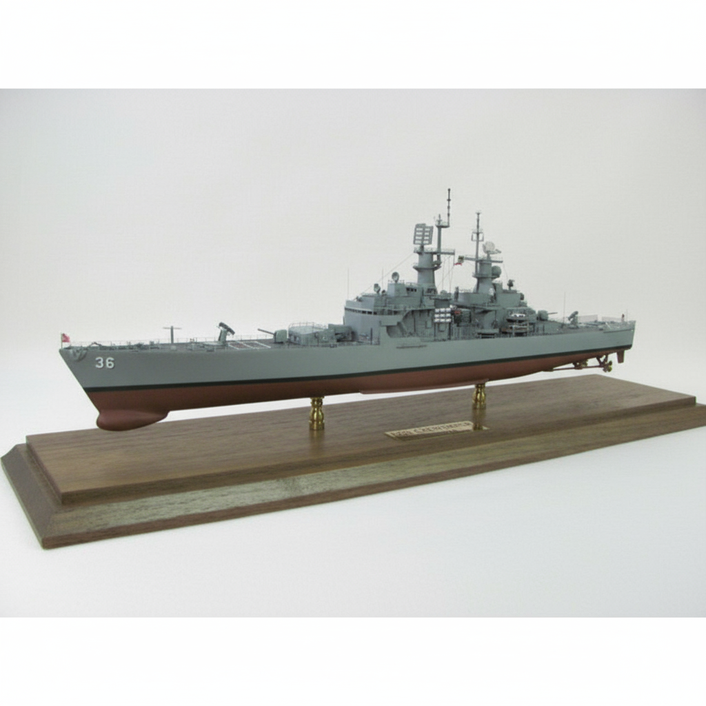 Iron Shipwrights USS California CGN-36  1985 1/350 Scale Resin Model Ship Kit 4-188