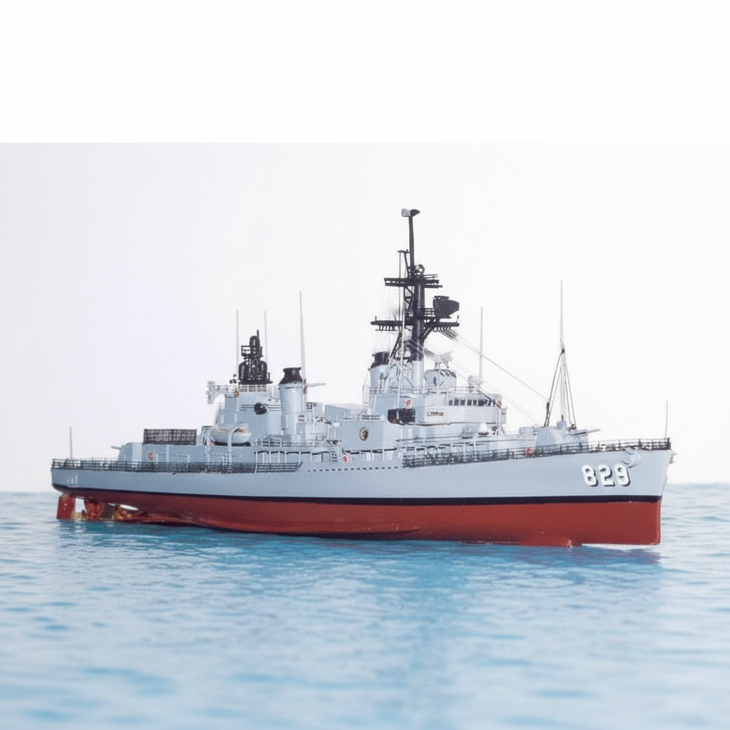Iron Shipwrights USS Johnston DD821  Gearing FRAM I 1968 1/350 Scale Resin Model Ship Kit 4-133