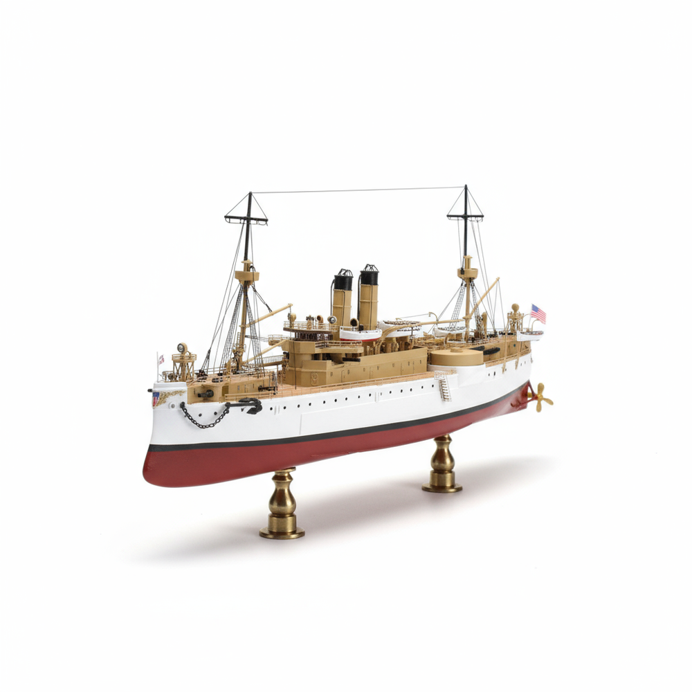 Iron Shipwrights USS Maine 1898  First US Battleship 1898 1/350 Scale Resin Model Ship Kit 4-005
