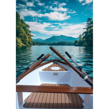 11.5 ft Composite whitehall dinghy with teak accent - K232 - Old Modern