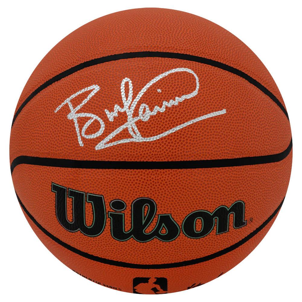 Schwartz Sports Bill Laimbeer Signed Wilson Indoor/Outdoor NBA BasketballLAIBSK200