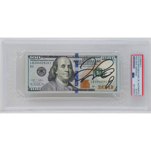 Schwartz Sports Floyd Mayweather Jr. Signed $100 Bill US Currency - (PSA/DNA Encapsulated)MAYCUT502