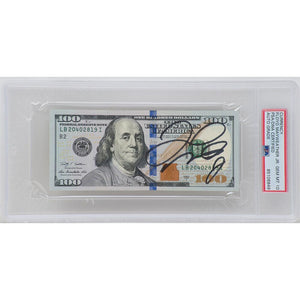 Schwartz Sports Floyd Mayweather Jr. Signed $100 Bill (Autograph Grade 10) (PSA/DNA Encapsulated)MAYCUT504