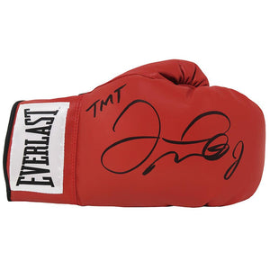 Schwartz Sports Floyd Mayweather Jr. Signed Everlast Red Boxing Glove w/TMTMAYGLV511