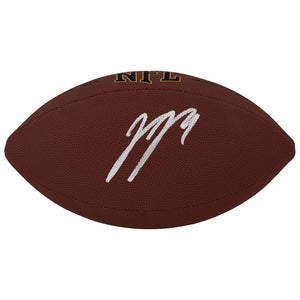 Schwartz Sports J.J. (JJ) McCarthy Signed Wilson Super Grip Full Size NFL Football - (Beckett)MCCFTB320