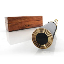 Old Modern Handheld Telescope in wood box ND024
