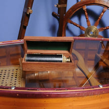 Old Modern Handheld Telescope in wood box ND024