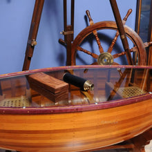 Old Modern Handheld Telescope in wood box ND024