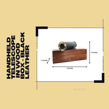 Old Modern Handheld Telescope in wood box ND024