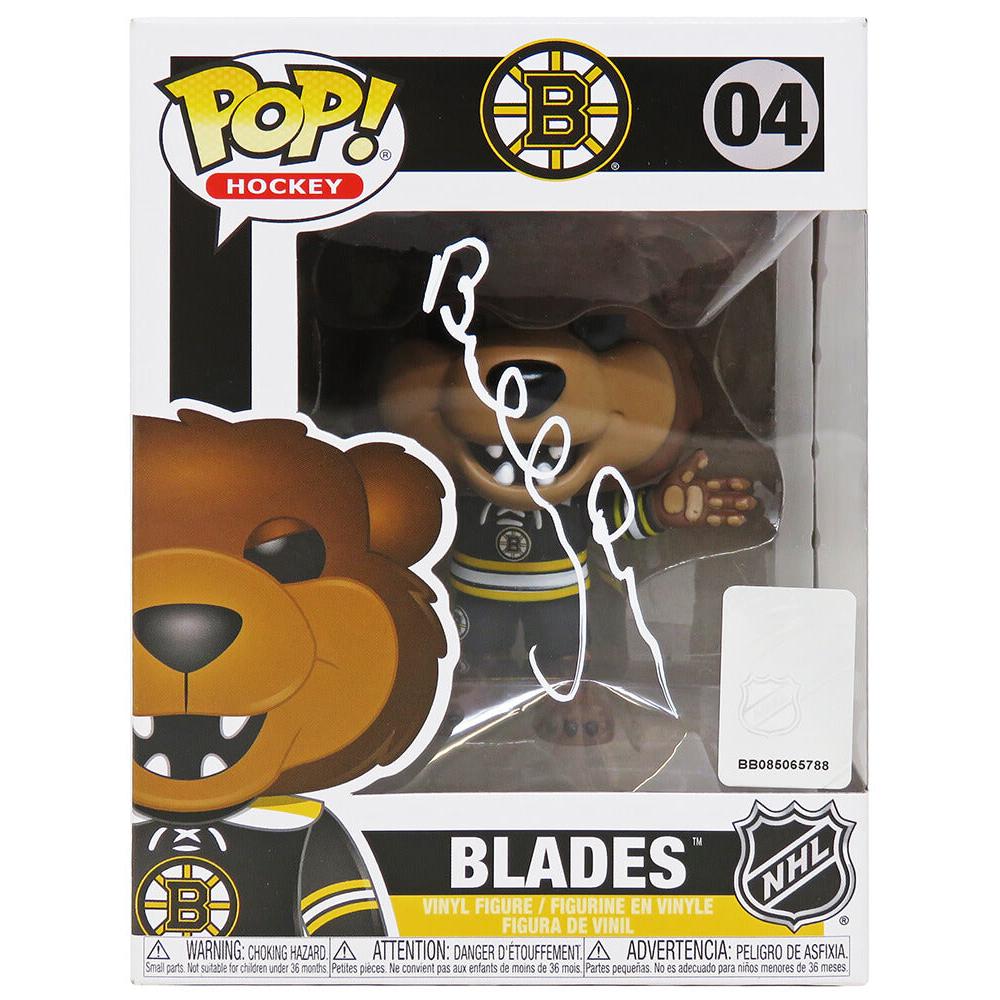 Schwartz Sports Bobby Orr Signed Boston Bruins Blades NHL Mascot Funko Pop Doll #04ORRFUN400