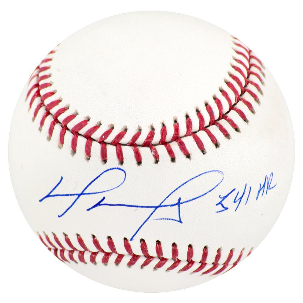 Schwartz Sports David Ortiz Signed Rawlings MLB Baseball w/541 HR's - (Beckett)ORTBSB105