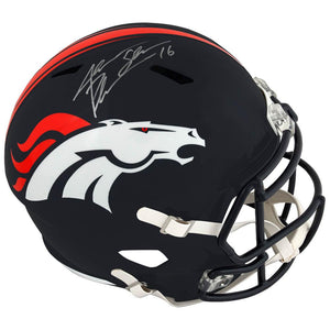 Schwartz Sports Jake Plummer Signed Denver Broncos Riddell Full Size Speed Replica Helmet w/SnakePLUREP330