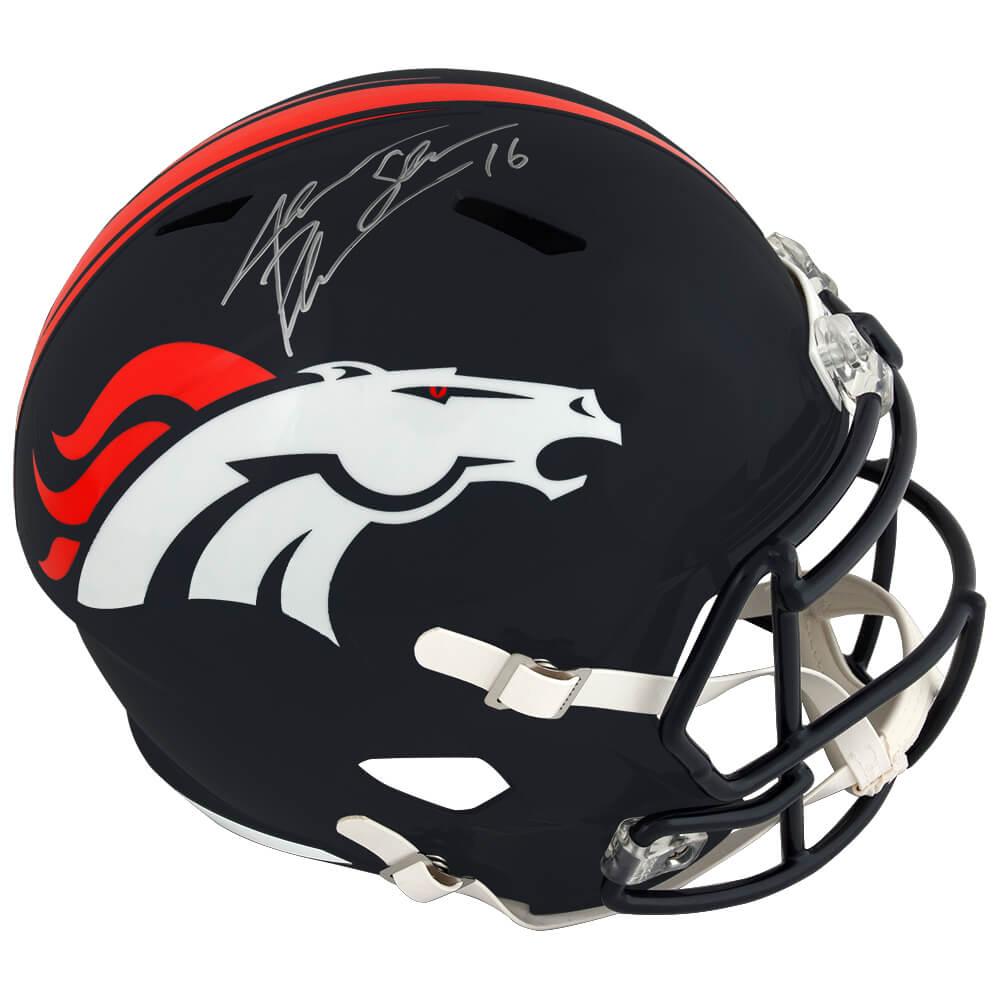 Schwartz Sports Jake Plummer Signed Denver Broncos Riddell Full Size Speed Replica Helmet w/SnakePLUREP330