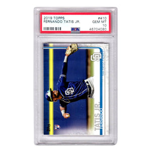 Schwartz Sports Fernando Tatis Jr (San Diego Padres) 2019 Topps Series 2 Baseball #410 RC Rookie Card - PSA 10 GEM MINTPS1FT19T1