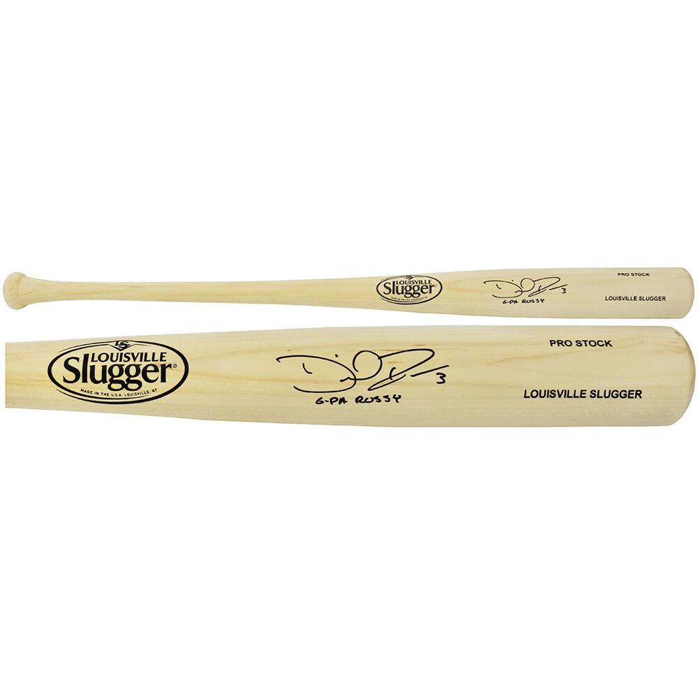 Schwartz Sports David Ross Signed Louisville Slugger Pro Stock Blonde Baseball Bat w/G-Pa RossyROSBAT119