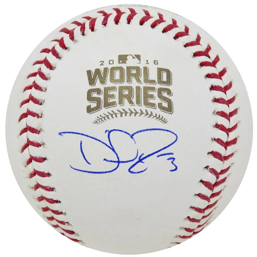 Schwartz Sports David Ross Signed Rawlings Official 2016 World Series MLB Baseball ROSBSB155