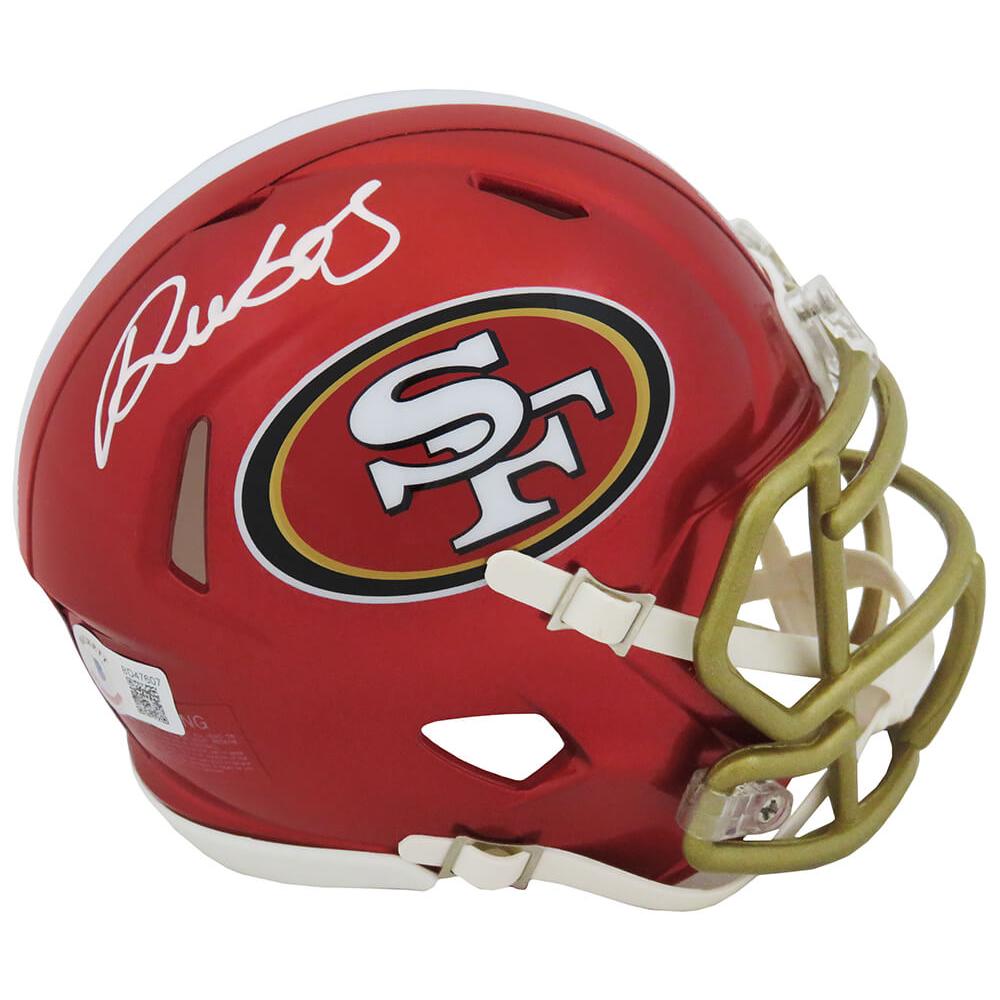 Schwartz Sports Deebo Samuel Signed San Francisco 49ers FLASH Riddell Speed Mini Helmet (Beckett)SAMMIN302