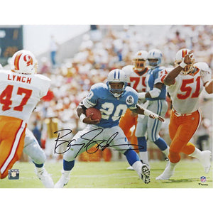 Schwartz Sports Barry Sanders Signed Detroit Lions Action vs Buccaneers 16x20 PhotoSAN16P321