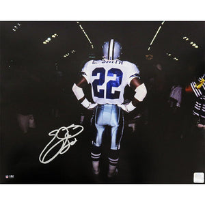 Schwartz Sports Emmitt Smith Signed Dallas Cowboys Tunnel Pre-Game 16x20 PhotoSMI16P305