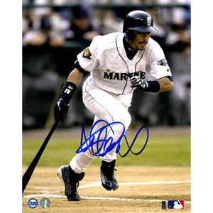 Schwartz Sports Ichiro Suzuki Signed Seattle Mariners Batting Action 8x10 Photo (Ichiro Hologram)SUZ08P101