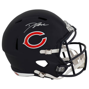 Schwartz Sports D'Andre Swift Signed Chicago Bears Riddell Full Size Speed Replica HelmetSWIREP311