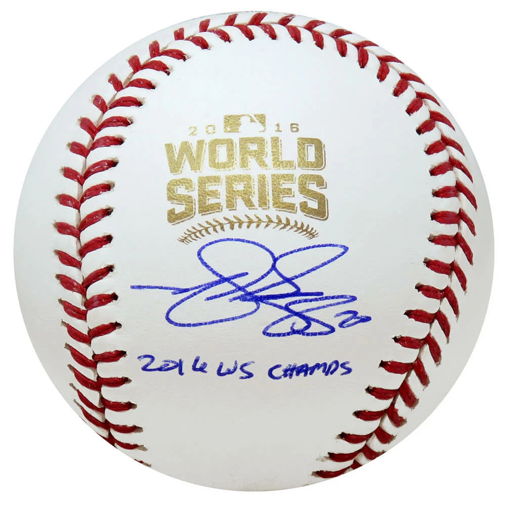 Schwartz Sports Matt Szczur Signed Rawlings Official 2016 World Series MLB Baseball w/2016 WS Champs SZCBSB102