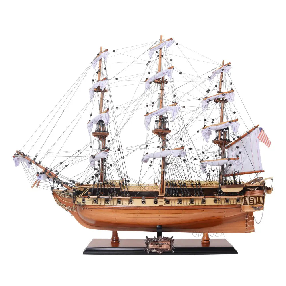 Old Modern USS Constitution Medium T097