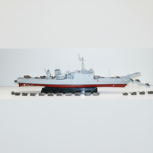 Iron Shipwrights USS Newport LST 1179  1985 1/350 Scale Resin Model Ship Kit 4-169