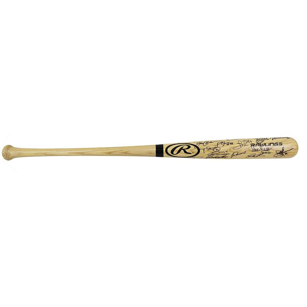 Schwartz Sports 2005 Chicago White Sox Team Signed Rawlings Pro Blonde Baseball Bat (18 Signatures)WHIBAT100