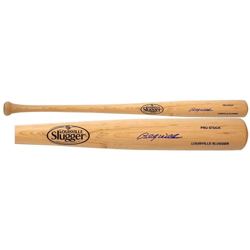 Schwartz Sports Billy Williams Signed Louisville Slugger Pro Stock Blonde Baseball BatWILBAT109