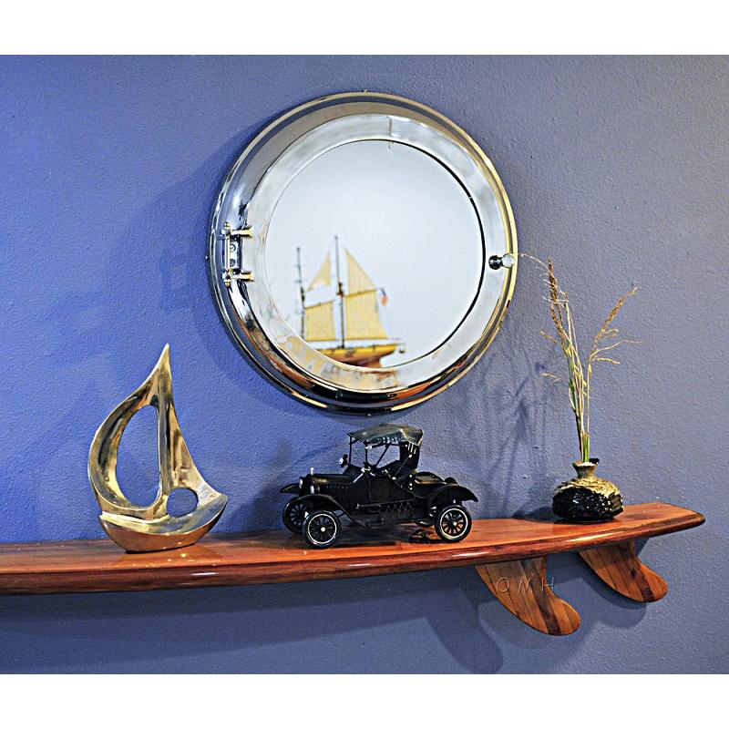 Aluminum Wall Mirror with Storage - AK033 - Old Modern