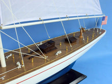 Handcrafted Model Ships Wooden Enterprise Model Sailboat Decoration 60" Enterprise 62