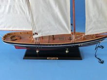 Handcrafted Model Ships Wooden America Model Sailboat Decoration 35 America 32