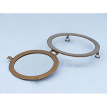 Handcrafted Model Ships - Antique Brass Decorative Ship Porthole Mirror 20"" - MC-1965-20-AN