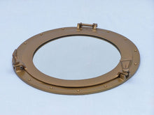 Handcrafted Model Ships Antique Brass Decorative Ship Porthole Mirror 24" MC-1967-24-AN